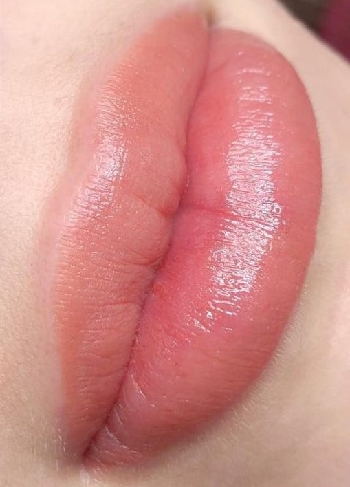 губы после